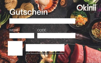 Okinii Gutschein